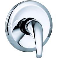 Buy cheap Bathroom Concealed Shower Mixer with Chrome Finish Brass Material T8027C product
