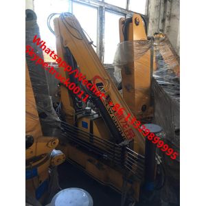 Buy cheap new best price dongfeng 2tons folded truck with crane for sale,mini Customized 2T knuckle crane boom mounted on truck from wholesalers