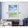 Buy cheap 3.22 inch Soundproof UPVC Single Hung Window For Mobile House from wholesalers