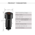FQC18-1 Dual QC3.0 USB CAR CHARGER Universal Compatible USB CAR CHARGER for all
