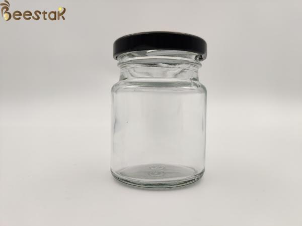 50ml 75ml Bird Nest Bottle Round Glass Honey Pot Glass Container Bottles With