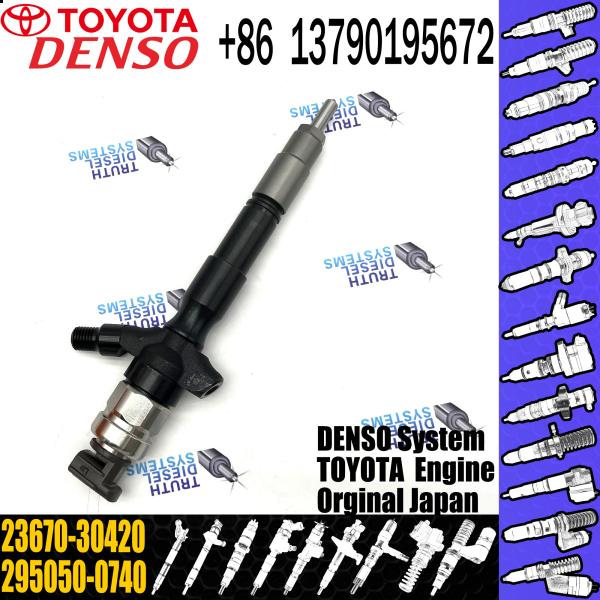 Buy cheap 295050-0800 TOYOTA Fuel Injector 23670-0L110 Diesel Fuel Injector from wholesalers
