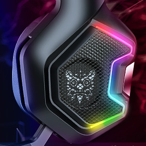 Omni Directional 2.2m Wire Rgb Gaming Headset 20000Hz Onikuma K10 Pro