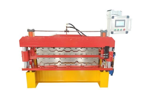 Buy cheap Plc 220v Double Layer Roll Forming Machine For Roofing Sheet from wholesalers