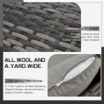 AJUNION 9 Piece Wicker Outdoor Furniture Rattan Sofa Set Comfortable PE Wicker