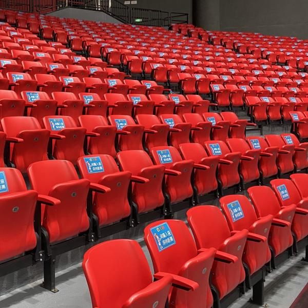 Buy cheap Plastic Fixed Retractable Stadium Seats Fireproof For Outdoor Sports from wholesalers