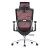 Buy cheap Red Full Mesh Furniture Lumbar Support Massage Modern Wholesale Armrest Comfort Fabric Ergonomic Office Chair from wholesalers