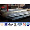 Buy cheap Round Steel Utility Pole 5mm 20m Electrical Utility Poles Customized from wholesalers