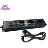 Buy cheap Desktop Outlet Strip ,Aluminum Shell 3 Germany/European Schuko+Dual USB interface from wholesalers