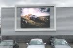 8mm Pixel Pitch Outdoor Advertising LED Billboard , Small Outdoor Fixed LED