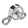 Buy cheap 500IB 1000 IB double side fishing pot magnet with eyebolt from wholesalers