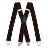 Buy cheap Trousers Mens Brown Leather Suspenders 118CM Braces Custom Printed Suspenders from wholesalers