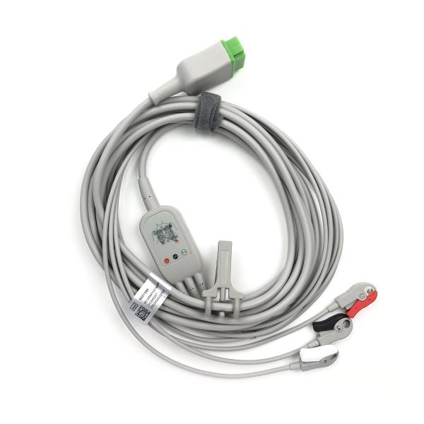 Buy cheap 5831398 Leadwire And Trunk Cable ECG 3 Lead Cable Undetachable ,Grabber ,AHA ,4.7M/15 FT from wholesalers