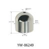 Buy cheap Hemispherical Brass Ceiling Attachment Parts For Hanging System YW86249 from wholesalers