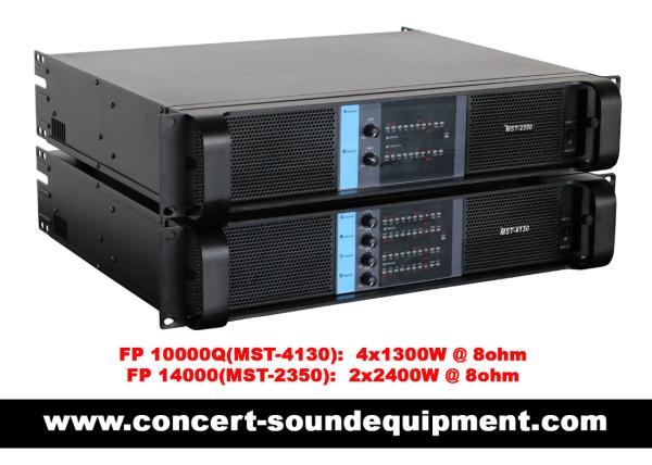 Buy cheap DJ Sound Equipment Switch Mode Power Amplifier 4 Channel 4x1300watt from wholesalers
