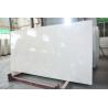 Buy cheap High Ridigity White Calacatta Artificial Quartz Stone Vanitytop from wholesalers