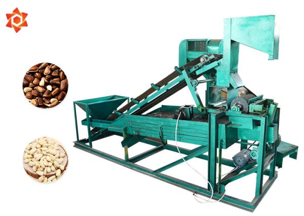 Buy cheap High Efficiency Electrical Nut Shelling Machine 460kg Weight 220v / 380v from wholesalers