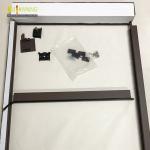 Motorized Outdoor Sunscreen Roller Blinds For Windows Zipper Track