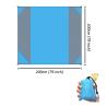 Buy cheap Outdoor Camping Sand Proof Ripstop Nylon Waterproof Compact Beach Blanket / Oversize Picnic Blanket / Beach Mat from wholesalers