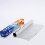 Customized Logo Silver 8011 Household Aluminum Foil Roll for Food Packaging and