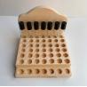 Buy cheap Bottle Wood Display Wooden Essential Oil Holder Roll On Multi Level Wood Display for Bottle from wholesalers