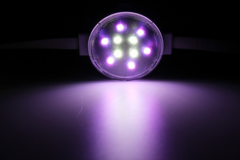 Decorative 1.5W 24V SMD3535 H5010M24 RGB LED Pixel 50mm