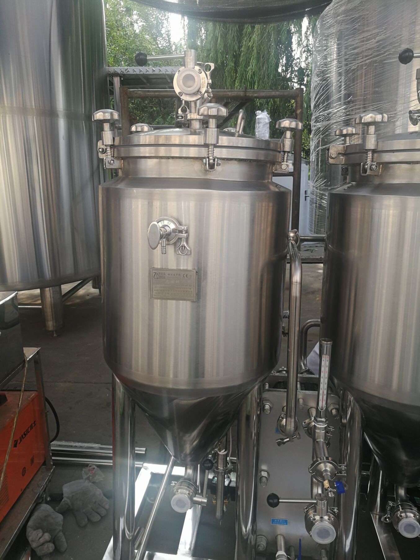 15 Gallon Home Beer Brewing Equipment 50L One Set For Brewhouse Sus 304 Material