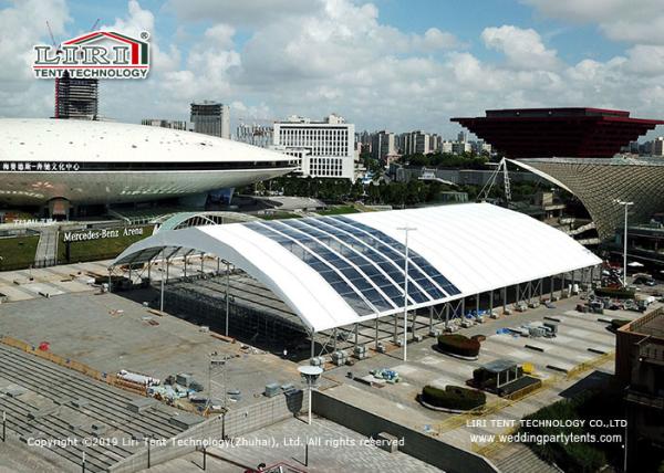 Buy cheap Aluminum Alloy PVC Polygon Sport Event Tents 60M Width from wholesalers