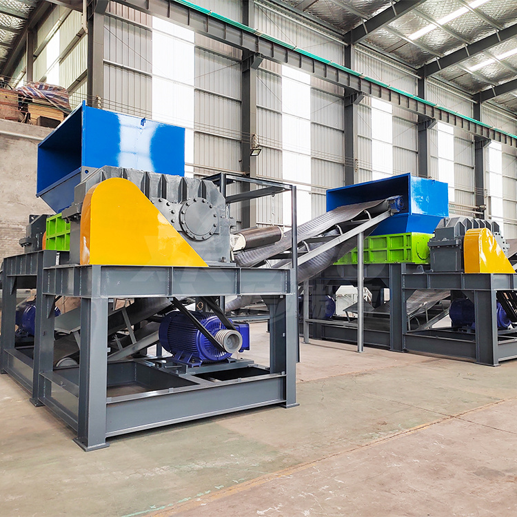 Industrial Metal Shredder Plastic Film Plastic Shredder Machine Waste Plastic pp Pe Baled Film Shredder