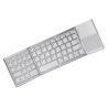 Buy cheap Portable Bluetooth 3.0 Industrial Wireless Keyboard With Brazilian / Portuguese from wholesalers