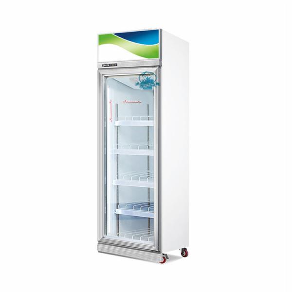 Buy cheap Supermarket Vertical Ice Cream Refrigerator Glass Door Meat Display Freezer from wholesalers