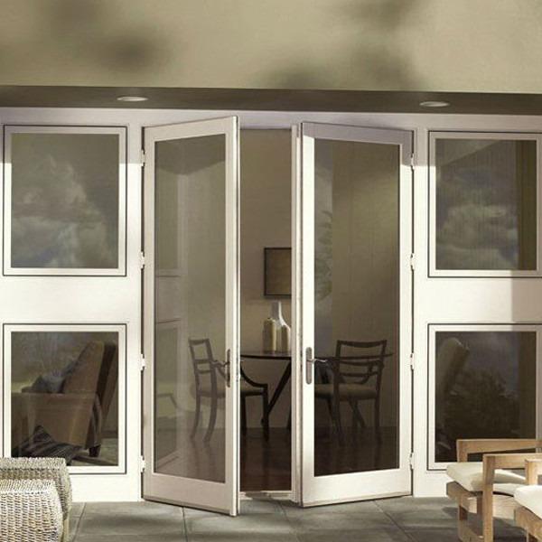 Buy cheap Interior Decoration Aluminum Hinged Door Leisure Style from wholesalers