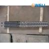Buy cheap 85mm Conical Co Rotating Twin Screw Extruder Mixing Melting from wholesalers