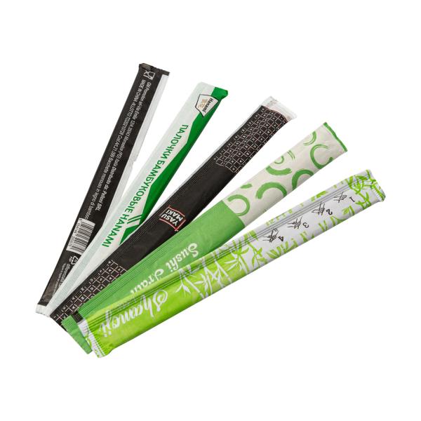 Buy cheap Different Color Package Paper Wrapped Restaurant Bamboo Chopsticks from wholesalers