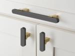 Rose Gold Kitchen Knobs and Handles Kitchen cabinet pulls and handles 192mm