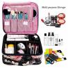 Buy cheap Women Nylon Cute Cosmetic Organizer Bag With Make Up Tools Toiletry Peony Printed from wholesalers