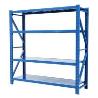 Buy cheap ODM Medium Duty Pallet Racking 50mm Metal Storage Shelf Assembly CE product