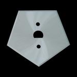Chemical Fiber Industry 5 Cutting Edge Knife φ66.9*10.35*0.5mm For Film Slitting