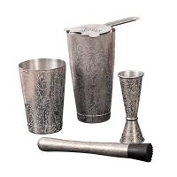 Buy cheap 5 Piece Cocktail Maker Set Stainless Steel For Home Bar Party product