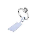 PET UHF RFID Tag Sticker Disposable , Long Range UHF RFID Jewellery Tags