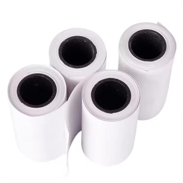100% Pure Wood Pulp Thermal Paper Roll 57mm X 40mm for Smooth and Eco-friendly