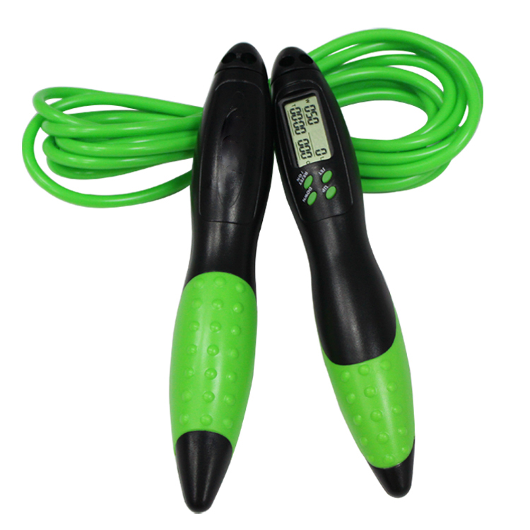 Fitness Jump Rope Full Body Workout With JP-100 Green Multi Function Weighted Skipping Rope