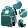 Buy cheap New Portable Folding Crib Mom Bag Out Portable Multi-functional Shoulder Mother and Baby Bag baby diaper bag from wholesalers