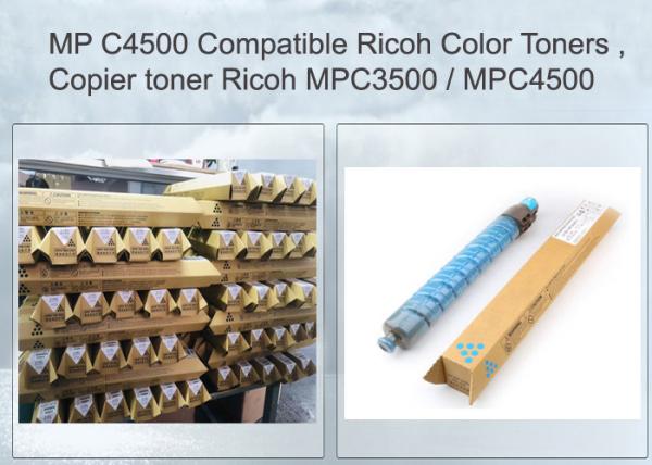 Buy cheap Mpc4500 / 3500 Cyan Ricoh Toner Cartridge 888607 With 17000 Yield Pages from wholesalers