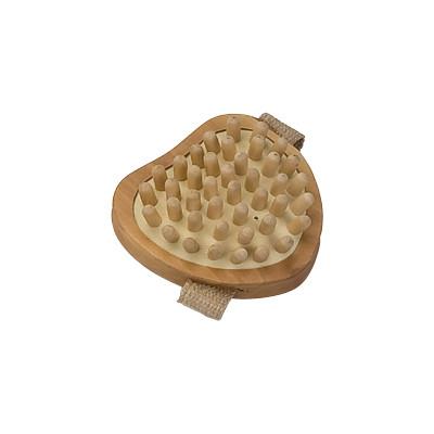 Buy cheap Pin Wooden Massage Stick Rubber Shoulder Massage Heart Shaped from wholesalers