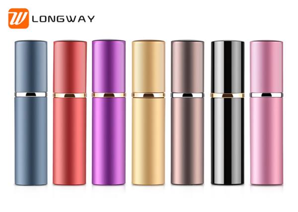 Buy cheap Empty Pen Type Twist Up Refillable Perfume Spray Bottle Aluminium Covered 10ml from wholesalers