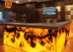 Buy cheap Led Artificial Stone Bar Counter Anti Pollution Size Customized from wholesalers
