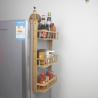 Buy cheap 4 tier bamboo fridge storage rack from wholesalers