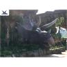 Buy cheap Jurassic Theme Park Life Size Fiberglass Animals Decorative Resin Dinosaur Head Statues from wholesalers