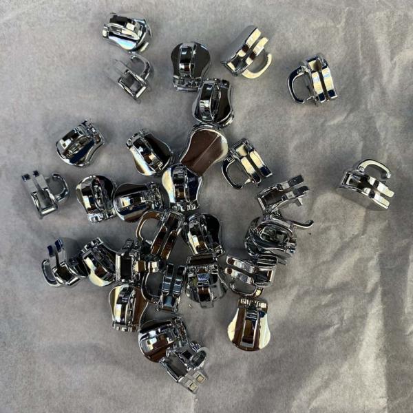 Buy cheap Nickle free Long Chain Zipper , Rust proof Zip Fastener Sliders from wholesalers